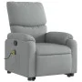 Sillón de masaje reclinable de pie de tela gris claro de , Sillones - Ref: Foro24-3204836, Precio: 287,38 €, Descuento: %