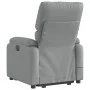 Sillón de masaje reclinable de pie de tela gris claro de , Sillones - Ref: Foro24-3204836, Precio: 287,38 €, Descuento: %