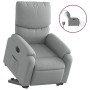 Sillón eléctrico reclinable elevable de tela gris claro de , Sillones - Ref: Foro24-3204848, Precio: 316,83 €, Descuento: %