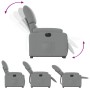 Sillón eléctrico reclinable elevable de tela gris claro de , Sillones - Ref: Foro24-3204848, Precio: 316,83 €, Descuento: %