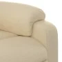 Sillón eléctrico reclinable elevable de tela color crema de , Sillones - Ref: Foro24-3204857, Precio: 332,11 €, Descuento: %
