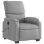Sillón de masaje eléctrico reclinable elevable tela gris claro de , Sillones - Ref: Foro24-3204860, Precio: 314,79 €, Descuen...