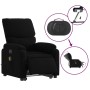 Sillón de masaje eléctrico reclinable elevable tela negro de , Sillones - Ref: Foro24-3204862, Precio: 314,79 €, Descuento: %