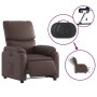 Sillón reclinable eléctrico de cuero sintético marrón de , Sillones - Ref: Foro24-3204874, Precio: 286,41 €, Descuento: %