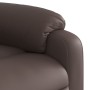 Sillón reclinable eléctrico de cuero sintético marrón de , Sillones - Ref: Foro24-3204874, Precio: 286,41 €, Descuento: %