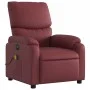 Sillón masaje reclinable eléctrico cuero sintético rojo tinto de , Sillones - Ref: Foro24-3204883, Precio: 251,37 €, Descuent...