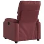 Sillón masaje reclinable eléctrico cuero sintético rojo tinto de , Sillones - Ref: Foro24-3204883, Precio: 251,37 €, Descuent...