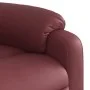 Sillón reclinable de masaje de pie cuero artificial rojo tinto de , Sillones - Ref: Foro24-3204897, Precio: 286,62 €, Descuen...