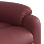 Sillón reclinable de masaje de pie cuero artificial rojo tinto de , Sillones - Ref: Foro24-3204897, Precio: 268,97 €, Descuen...
