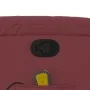 Sillón reclinable de masaje de pie cuero artificial rojo tinto de , Sillones - Ref: Foro24-3204897, Precio: 286,62 €, Descuen...