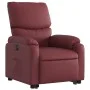 Sillón elevable eléctrico cuero artificial rojo tinto de , Sillones - Ref: Foro24-3204904, Precio: 374,60 €, Descuento: %