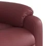 Sillón elevable eléctrico cuero artificial rojo tinto de , Sillones - Ref: Foro24-3204904, Precio: 374,60 €, Descuento: %