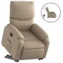 Sillón elevable eléctrico cuero artificial capuchino de , Sillones - Ref: Foro24-3204906, Precio: 376,15 €, Descuento: %
