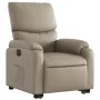 Sillón elevable eléctrico cuero artificial capuchino de , Sillones - Ref: Foro24-3204906, Precio: 376,15 €, Descuento: %