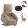 Sillón elevable eléctrico cuero artificial capuchino de , Sillones - Ref: Foro24-3204906, Precio: 376,15 €, Descuento: %