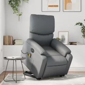 Elektrischer Massagesessel aus grauem Kunstleder von , Sessel - Ref: Foro24-3204910, Preis: 334,78 €, Rabatt: %