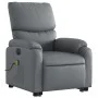 Sillón de masaje elevable eléctrico cuero sintético gris de , Sillones - Ref: Foro24-3204910, Precio: 334,78 €, Descuento: %