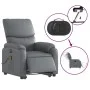Sillón de masaje elevable eléctrico cuero sintético gris de , Sillones - Ref: Foro24-3204910, Precio: 334,78 €, Descuento: %
