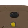Electric massage recliner brown fabric by , Armchairs - Ref: Foro24-3205194, Price: 276,82 €, Discount: %