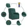 Sillón reclinable de masaje eléctrico tela verde oscuro de , Sillones - Ref: Foro24-3205196, Precio: 263,05 €, Descuento: %