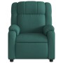 Sillón reclinable de masaje eléctrico tela verde oscuro de , Sillones - Ref: Foro24-3205196, Precio: 261,48 €, Descuento: %