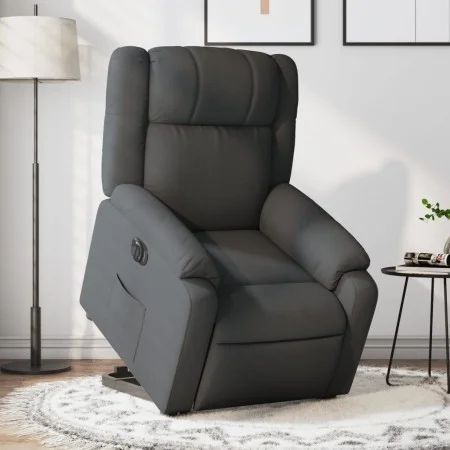 Sillón eléctrico reclinable elevable de tela gris oscuro de , Sillones - Ref: Foro24-3205227, Precio: 336,66 €, Descuento: %