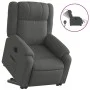 Sillón eléctrico reclinable elevable de tela gris oscuro de , Sillones - Ref: Foro24-3205227, Precio: 336,66 €, Descuento: %