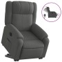 Sillón eléctrico reclinable elevable de tela gris oscuro de , Sillones - Ref: Foro24-3205227, Precio: 316,34 €, Descuento: %