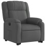 Sillón eléctrico reclinable elevable de tela gris oscuro de , Sillones - Ref: Foro24-3205227, Precio: 316,34 €, Descuento: %