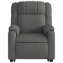 Sillón eléctrico reclinable elevable de tela gris oscuro de , Sillones - Ref: Foro24-3205227, Precio: 316,34 €, Descuento: %