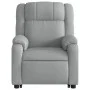 Sillón de masaje eléctrico reclinable elevable tela gris claro de , Sillones - Ref: Foro24-3205238, Precio: 347,58 €, Descuen...