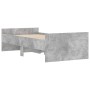 Estructura de cama con cajones gris hormigón 100x200 cm de , Camas y somieres - Ref: Foro24-3207367, Precio: 186,80 €, Descue...