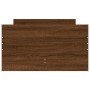 Estructura de cama con cajones roble marrón 90x190 cm de , Camas y somieres - Ref: Foro24-3207384, Precio: 162,56 €, Descuent...