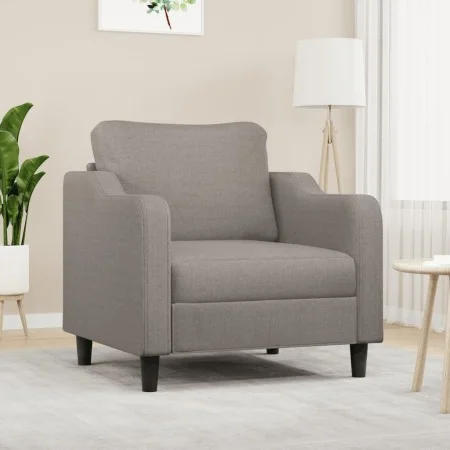 Taupe gray fabric armchair 60 cm by , Sofas - Ref: Foro24-359350, Price: 194,16 €, Discount: %