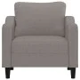Taupe gray fabric armchair 60 cm by , Sofas - Ref: Foro24-359350, Price: 194,16 €, Discount: %