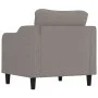Taupe gray fabric armchair 60 cm by , Sofas - Ref: Foro24-359350, Price: 194,16 €, Discount: %