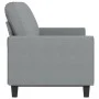 3 seater sofa in light gray fabric 180 cm by , Sofas - Ref: Foro24-359399, Price: 244,98 €, Discount: %