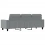 3 seater sofa in light gray fabric 180 cm by , Sofas - Ref: Foro24-359399, Price: 244,98 €, Discount: %