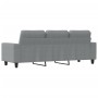 Sofá de 3 plazas de tela gris claro 180 cm de , Sofás - Ref: Foro24-359399, Precio: 288,21 €, Descuento: %