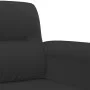 Sofá de 2 plazas de tela de microfibra negro 120 cm de , Sofás - Ref: Foro24-359558, Precio: 242,25 €, Descuento: %