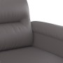 Sofá de 2 plazas de cuero sintético gris 140 cm de , Sofás - Ref: Foro24-359585, Precio: 232,34 €, Descuento: %