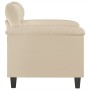 Sillón de tela de microfibra color crema 60 cm de , Sofás - Ref: Foro24-359553, Precio: 202,38 €, Descuento: %