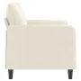 Sofá de 2 plazas terciopelo color crema 120 cm de , Sofás - Ref: Foro24-359440, Precio: 244,77 €, Descuento: %