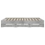 Cama con cajones madera ingeniería gris hormigón 180x200 cm de , Camas y somieres - Ref: Foro24-3207255, Precio: 185,67 €, De...