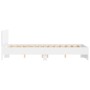 Estructura de cama con cabecero blanca 120x190 cm de , Camas y somieres - Ref: Foro24-3207511, Precio: 173,76 €, Descuento: %