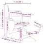 Sillón de masaje reclinable con reposapiés cuero sintético gris de , Sillones - Ref: Foro24-356730, Precio: 137,40 €, Descuen...