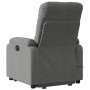 Sillón masaje eléctrico reclinable elevable tela gris oscuro de , Sillones - Ref: Foro24-3204952, Precio: 372,35 €, Descuento: %