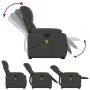 Anhebbarer elektrischer Massagesessel aus dunkelgrauem Stoff von , Sessel - Ref: Foro24-3204952, Preis: 414,35 €, Rabatt: %