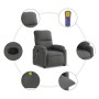 Sillón masaje eléctrico reclinable elevable tela gris oscuro de , Sillones - Ref: Foro24-3204952, Precio: 372,35 €, Descuento: %