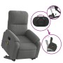 Sillón masaje eléctrico reclinable elevable tela gris oscuro de , Sillones - Ref: Foro24-3204952, Precio: 372,35 €, Descuento: %
